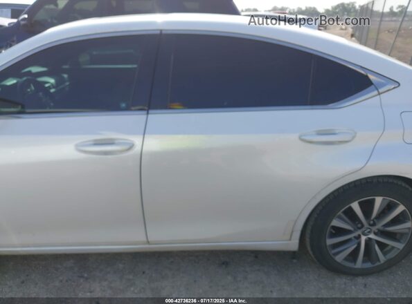 58ADZ1B12LU076095 2020 LEXUS ES White Սալոնի 360 աստիճան տեսք