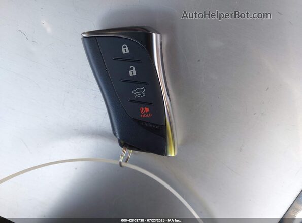 58ADZ1B12PU145048 2023 LEXUS ES Black წინა პანელის ხედი