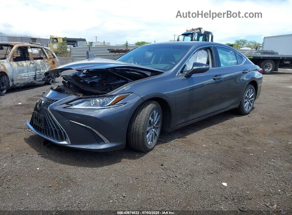 58ADZ1B12RU171121 2024 LEXUS ES 350 Gray Vista tres cuartos delantera izquierda