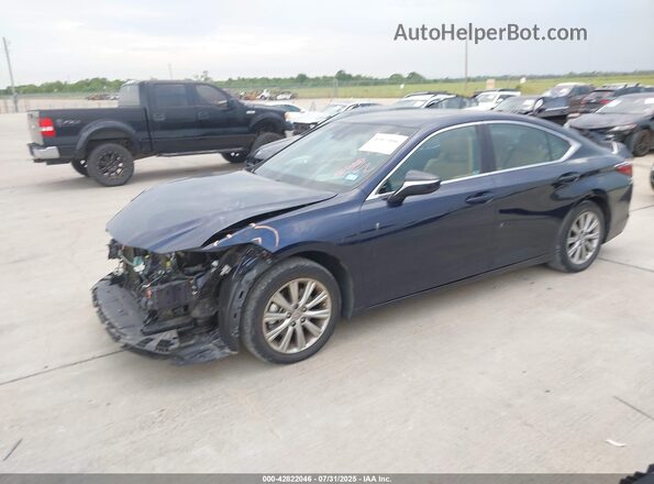 58ADZ1B18NU124086 2022 LEXUS ES 350 Синий Передняя левая четверть