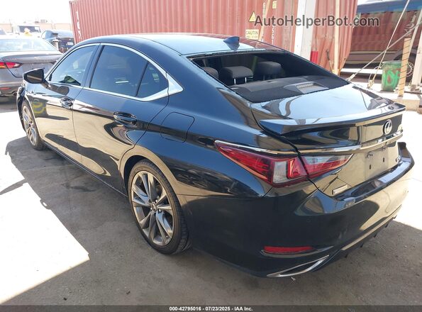 58AGZ1B11LU080300 2020 LEXUS ES 350 Black Trasero izquierdo