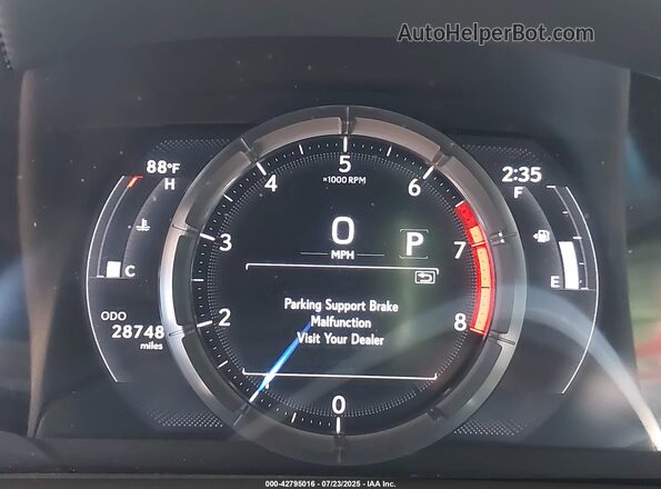 58AGZ1B11LU080300 2020 LEXUS ES 350 Black Vista de los asientos traseros