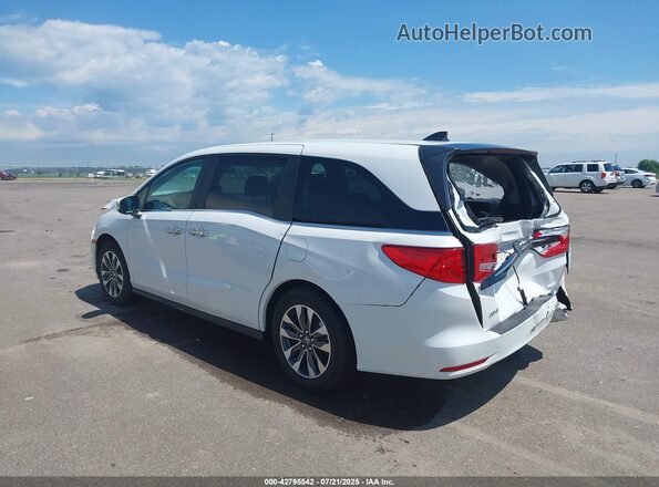 5FNRL6H68RB016472 2024 HONDA ODYSSEY White Հետևի ձախ