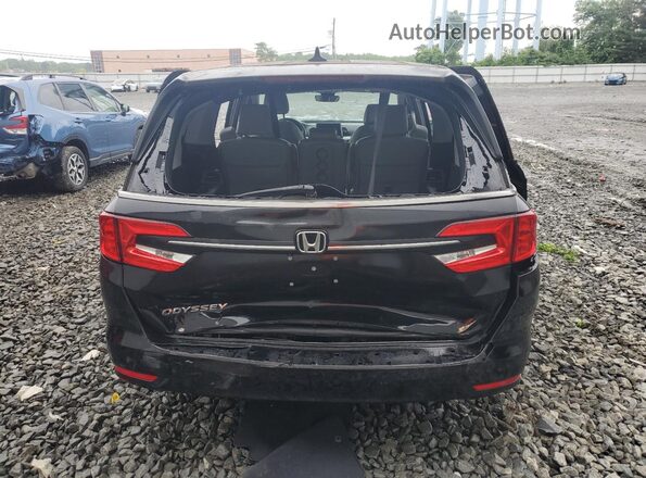 5FNRL6H74MB001694 2021 HONDA ODYSSEY Black Widok z tyłu
