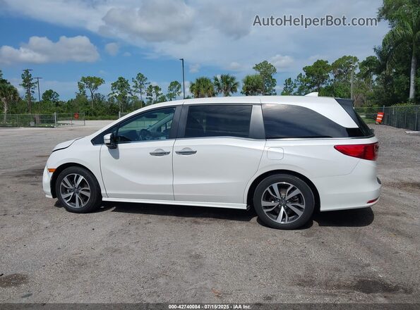 5FNRL6H82PB047005 2023 HONDA ODYSSEY White Vista interior de 360 grados