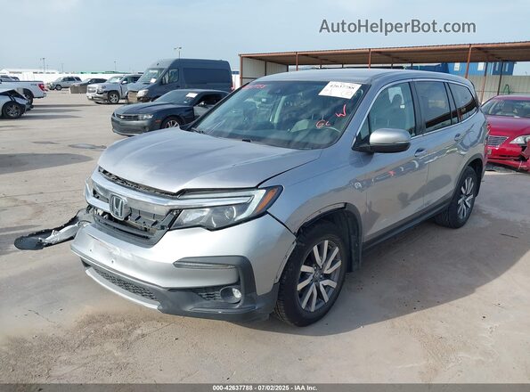 5FNYF5H36LB027769 2020 HONDA PILOT Gray Առջևի ձախ երեք քառորդ տեսարան