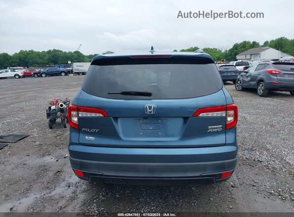 5FNYF6H20MB014319 2021 HONDA PILOT Blue 