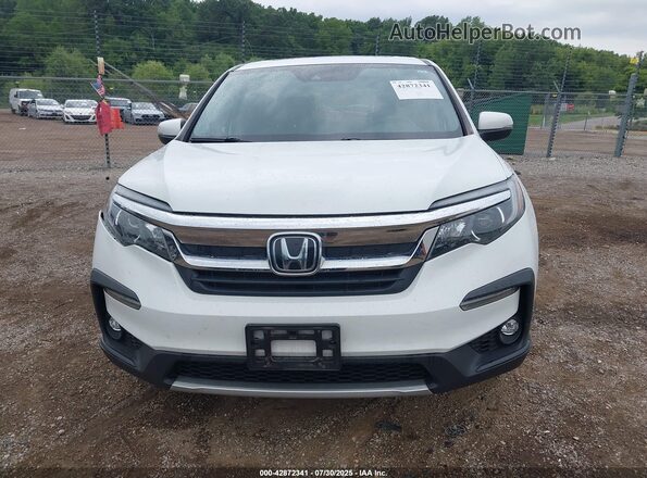 5FNYF6H56MB064149 2021 HONDA PILOT Белый Вид щитка приборов