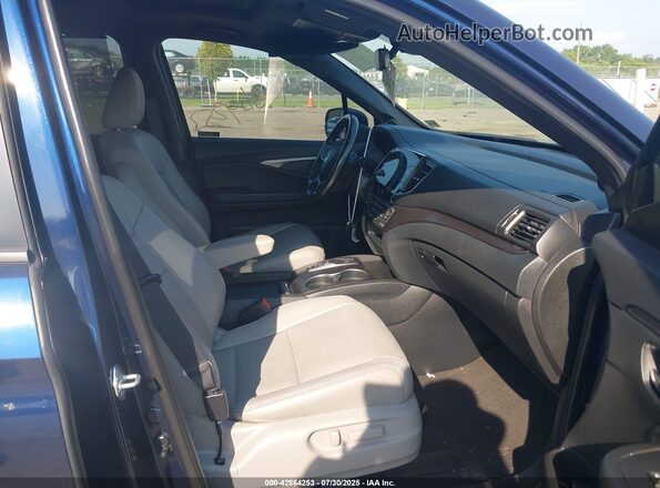 5FNYF7H56MB006564 2021 HONDA PASSPORT Blue Vista interior delantera