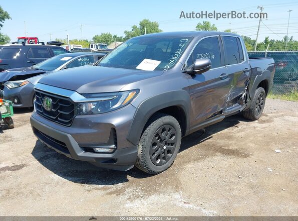 5FPYK3F57PB042282 2023 HONDA RIDGELINE Gray 