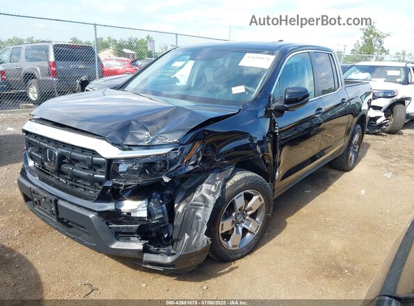 5FPYK3F58RB002263 2024 HONDA RIDGELINE Black Przód lewy
