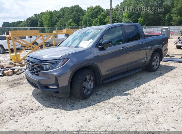 5FPYK3F62RB010318 2024 HONDA RIDGELINE Серый Передняя левая четверть