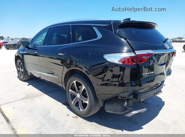 5GAERBKW1NJ156446 2022 BUICK ENCLAVE Black Задня ліва чверть