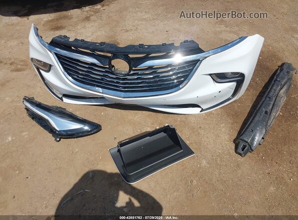 5GAERBKW9PJ271959 2023 BUICK ENCLAVE White ხელსაწყოთა პანელის ხედი