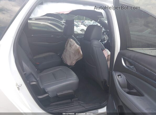 5GAERCKW3NJ124149 2022 BUICK ENCLAVE White Vista de la etiqueta del VIN