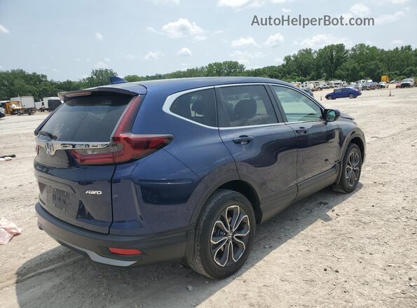 5J6RW2H56LL011437 2020 HONDA CR-V Синий Задняя правая четверть