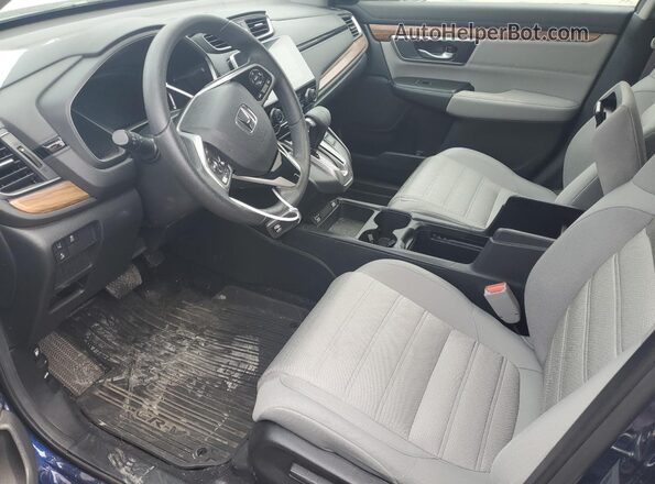5J6RW2H56LL011437 2020 HONDA CR-V Синий Вид салона спереди