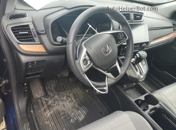 5J6RW2H56LL011437 2020 HONDA CR-V Синий Вид панели приборов