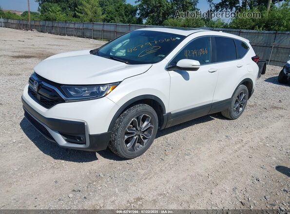 5J6RW2H80ML003149 2021 HONDA CR-V White Vista tres cuartos delantera izquierda