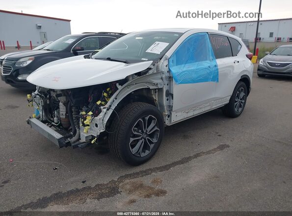 5J6RW2H8XML013977 2021 HONDA CR-V White Front left
