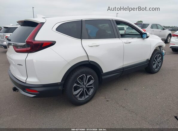 5J6RW2H8XML013977 2021 HONDA CR-V White Rear right