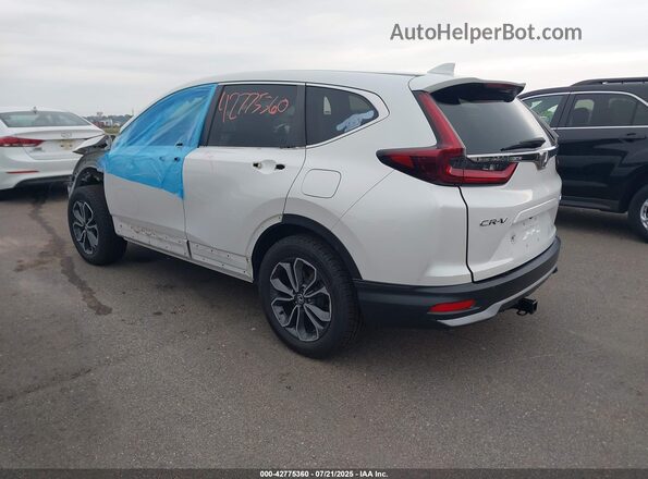 5J6RW2H8XML013977 2021 HONDA CR-V White Rear left