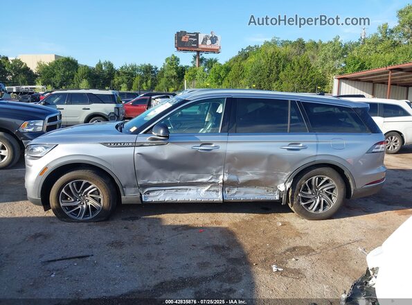 5LM5J6WC4MGL08043 2021 LINCOLN AVIATOR Silver 