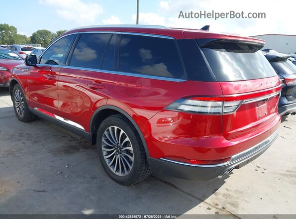 5LM5J7XC8MGL11953 2021 LINCOLN AVIATOR Red 