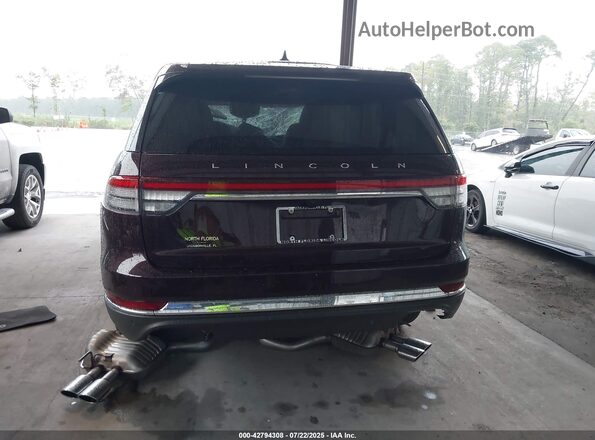 5LM5J7XC8RGL07165 2024 LINCOLN AVIATOR Maroon 