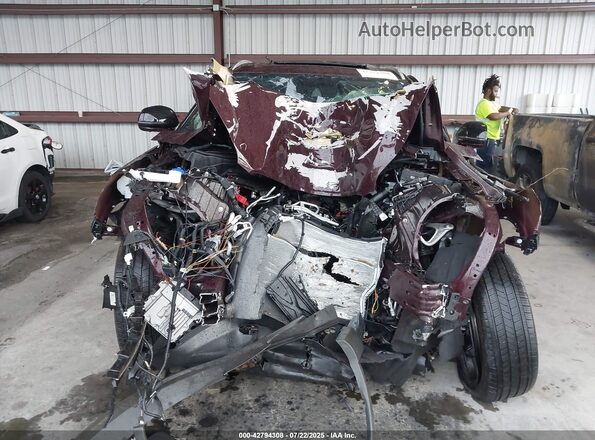 5LM5J7XC8RGL07165 2024 LINCOLN AVIATOR Maroon Widok deski rozdzielczej