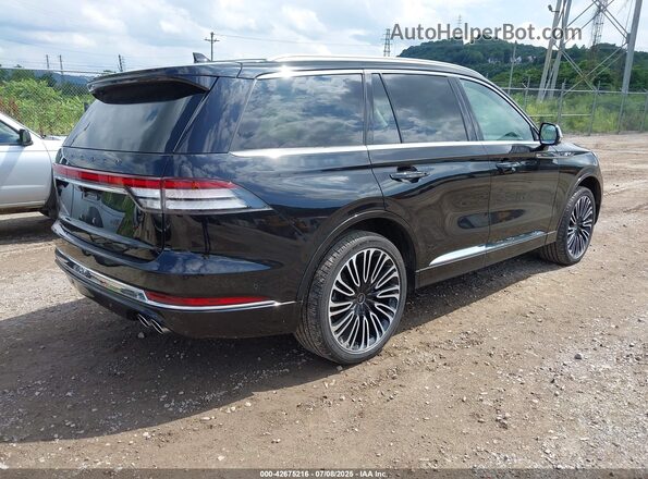 5LM5J9XC6NGL10684 2022 LINCOLN AVIATOR Black Tył prawy