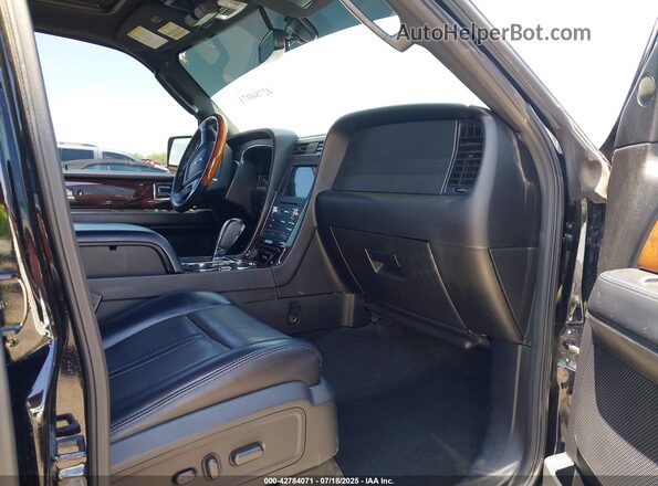5LMJJ2HT1HEL12038 2017 LINCOLN NAVIGATOR Black წინა სალონის ხედი