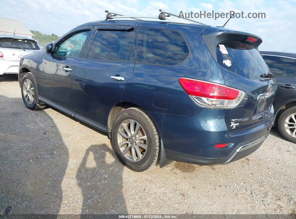 5N1AR2MM4GC668312 2016 NISSAN PATHFINDER Navy Задняя левая четверть