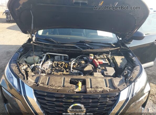 5N1AT3AA5MC760882 2021 NISSAN ROGUE Black Rear view