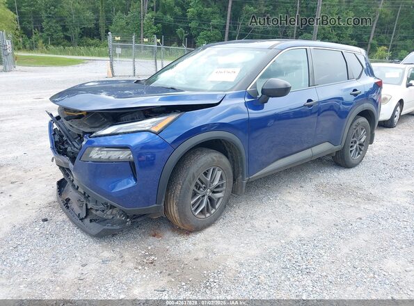 5N1AT3AB4MC811779 2021 NISSAN ROGUE Blue Przód lewy