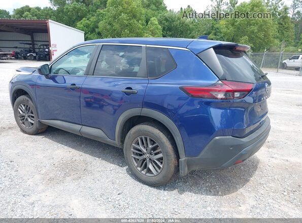 5N1AT3AB4MC811779 2021 NISSAN ROGUE Blue Tył lewy