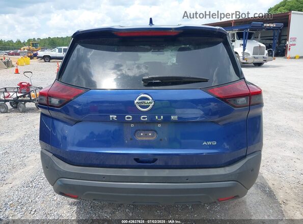 5N1AT3AB4MC811779 2021 NISSAN ROGUE Blue 