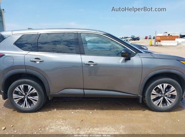 5N1AT3BA0MC774199 2021 NISSAN ROGUE Pewter Vista interior trasera