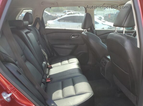 5N1AT3BA4MC845517 2021 NISSAN ROGUE Red Rear interior view