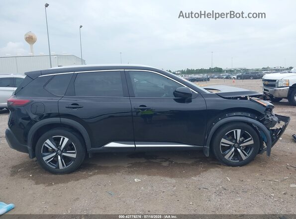 5N1AT3CA6MC806703 2021 NISSAN ROGUE Black Սալոնի հետևի տեսք