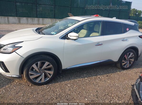 5N1AZ2CS3MC141096 2021 NISSAN MURANO White Vista interior de 360 grados