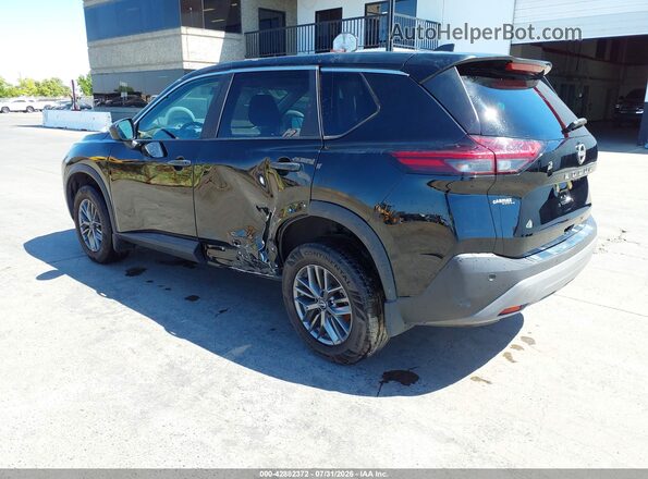 5N1BT3AAXPC761907 2023 NISSAN ROGUE Black Задня ліва чверть