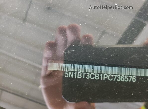 5N1BT3CB1PC736576 2023 NISSAN ROGUE  Вид задней части салона