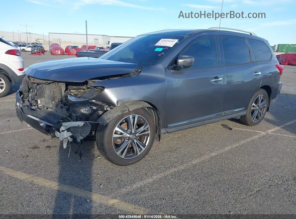 5N1DR2MM2HC913364 2017 NISSAN PATHFINDER Gray Передня ліва чверть