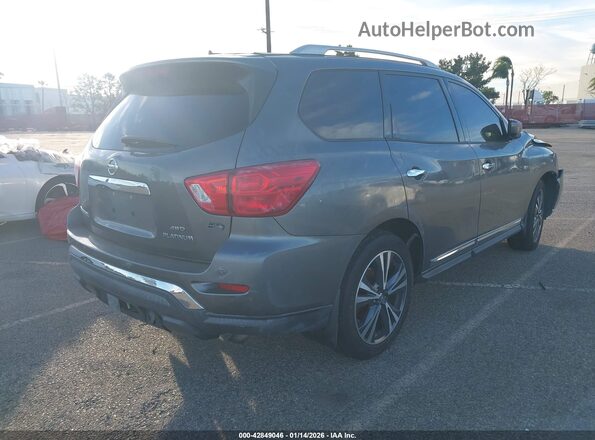 5N1DR2MM2HC913364 2017 NISSAN PATHFINDER Gray Задня права чверть