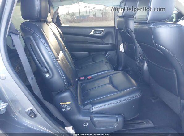 5N1DR2MM2HC913364 2017 NISSAN PATHFINDER Gray Вид наклейки з VIN-кодом