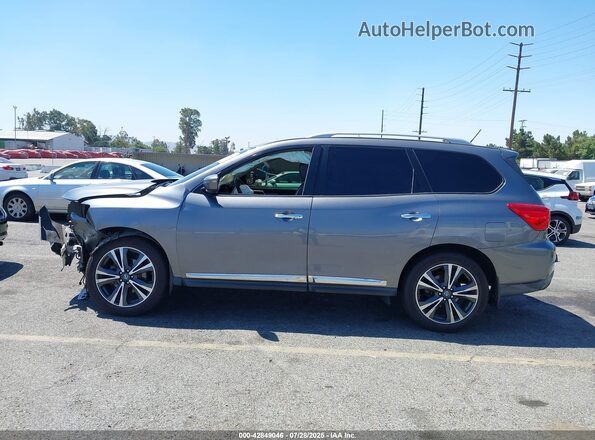 5N1DR2MM2HC913364 2017 NISSAN PATHFINDER Gray 