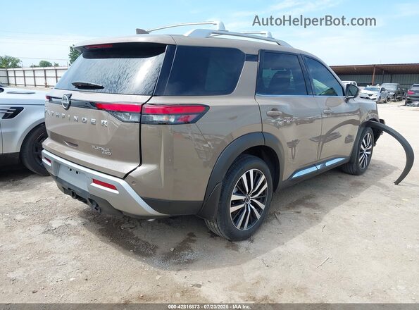 5N1DR3DJ6SC222809 2025 NISSAN PATHFINDER Brown Задня права чверть