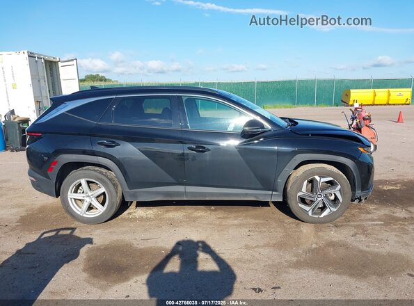 5NMJECAE2PH267829 2023 HYUNDAI TUCSON Black Widok wnętrza z tyłu