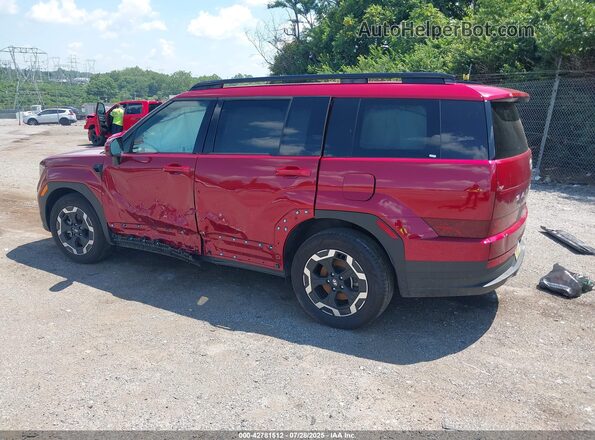 5NMP2DGL2RH027147 2024 HYUNDAI SANTA FE Red Задня ліва чверть